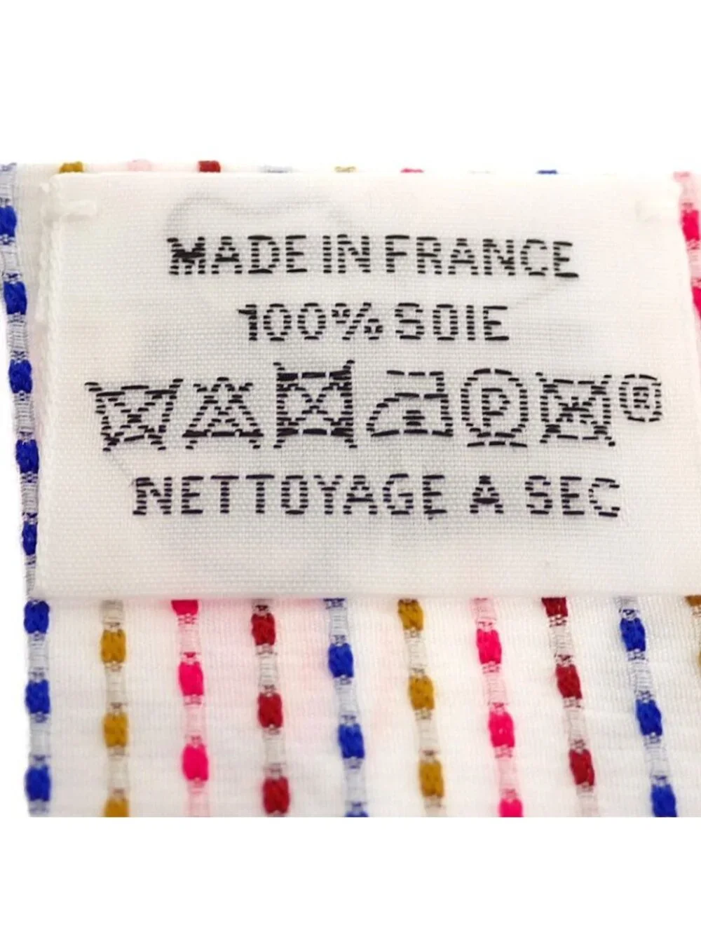 ★SOLD★ Hermes Twilly Pointier Chevaloscope Neon 04 Logo Scarf Silk White Rose - Picture 10 of 11